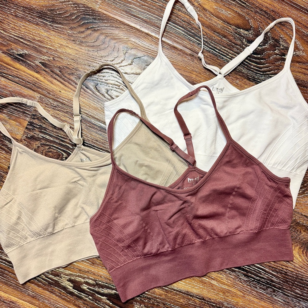 NWOT Pro Fit Sports Bra Bundle size MEDIUM